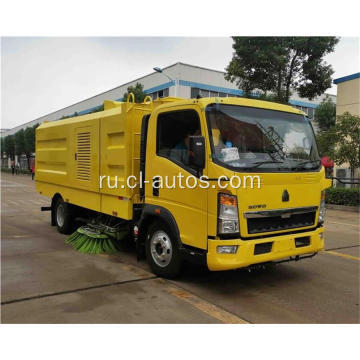 Howo 6 Wheelers 5cbm Road Sweeper